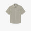 Hervey Shirt - Short Sleeve - Check - Khaki & White