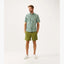 R.M.Williams - Hervey Shirt - Check - Short Sleeve - Green & White