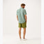 R.M.Williams - Hervey Shirt - Check - Short Sleeve - Green & White
