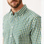 RM Williams - Hervey Shirt - Check - Green & White