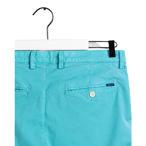 GANT - Slim Fit Sunfaded Chino - Aqua | Mineral Red