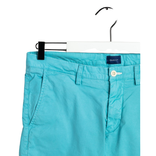 GANT - Slim Fit Sunfaded Chino - Aqua | Mineral Red