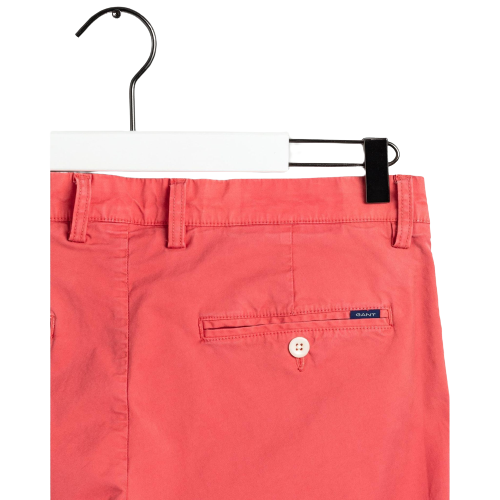 GANT - Slim Fit Sunfaded Chino - Aqua | Mineral Red
