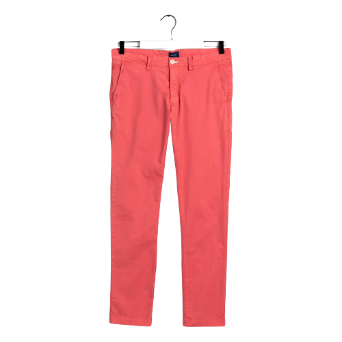 GANT - Slim Fit Sunfaded Chino - Aqua | Mineral Red