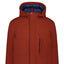 a fish named fred - softshell jacket - red- burgundy
