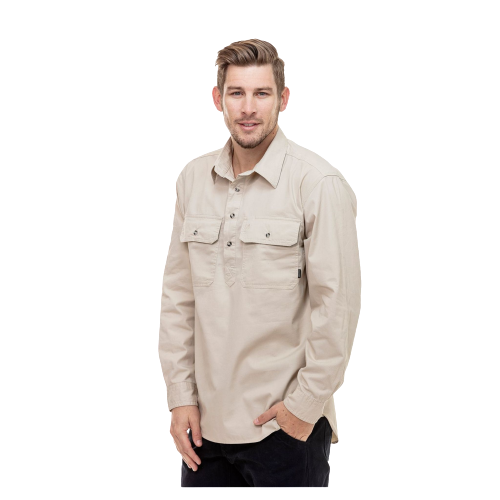 Swanndri - Bendigo Heavy Duty Work Shirt - Bone
