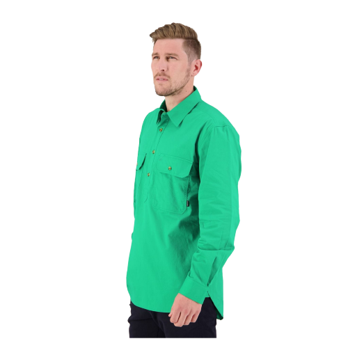 Swanndri Bendigo Heavy Duty Work Shirt - Green