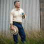 Swanndri Bendigo Work Shirt - Bone