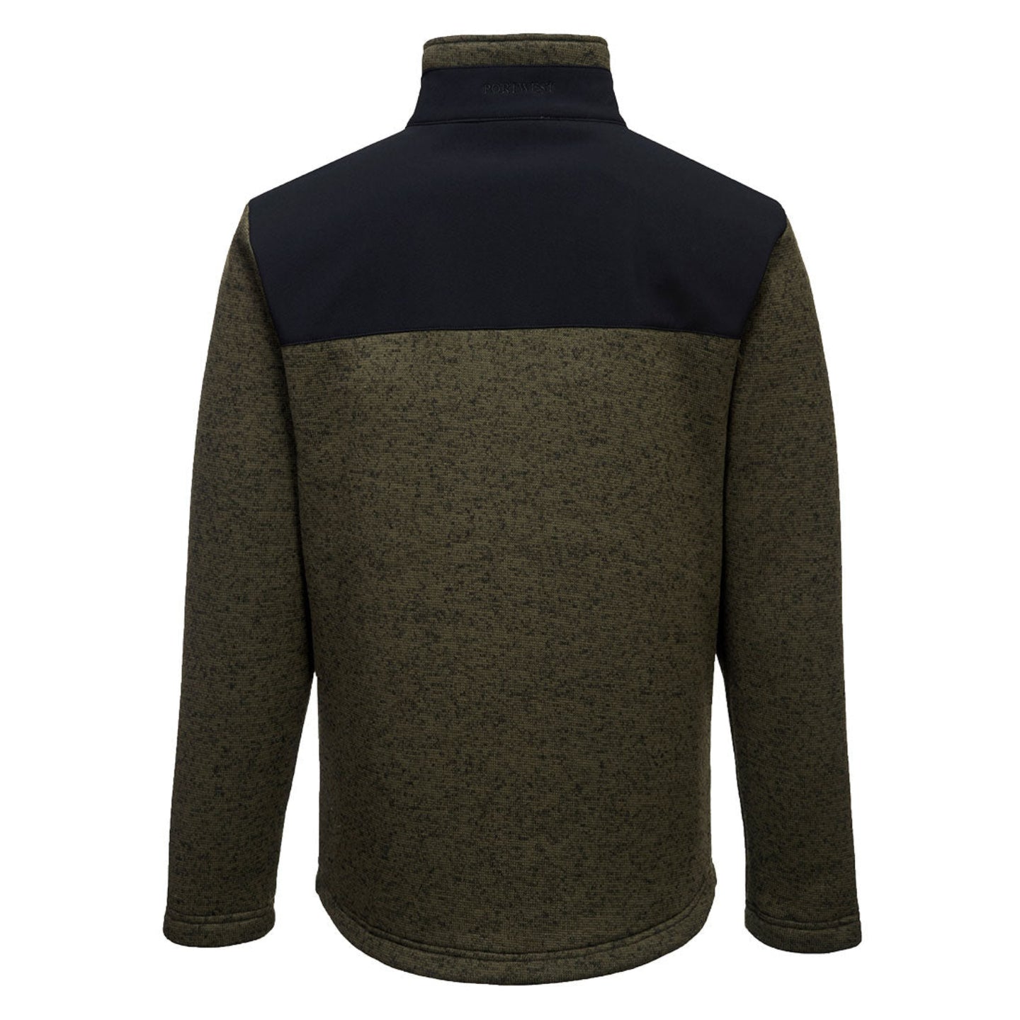 Textile House - Performance Fleece - Persian Blue | Olive Green | Grey Marle
