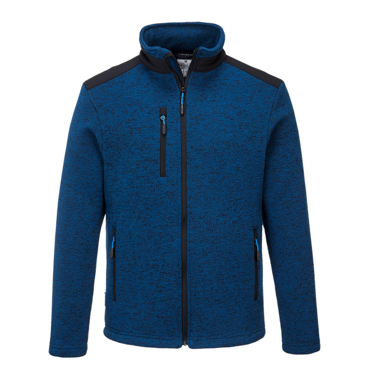 Textile House - Performance Fleece - Persian Blue | Olive Green | Grey Marle