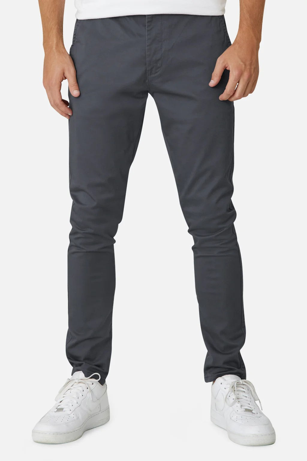 Industrie - The Cuba Chino Pant - Antique Navy | Caramel