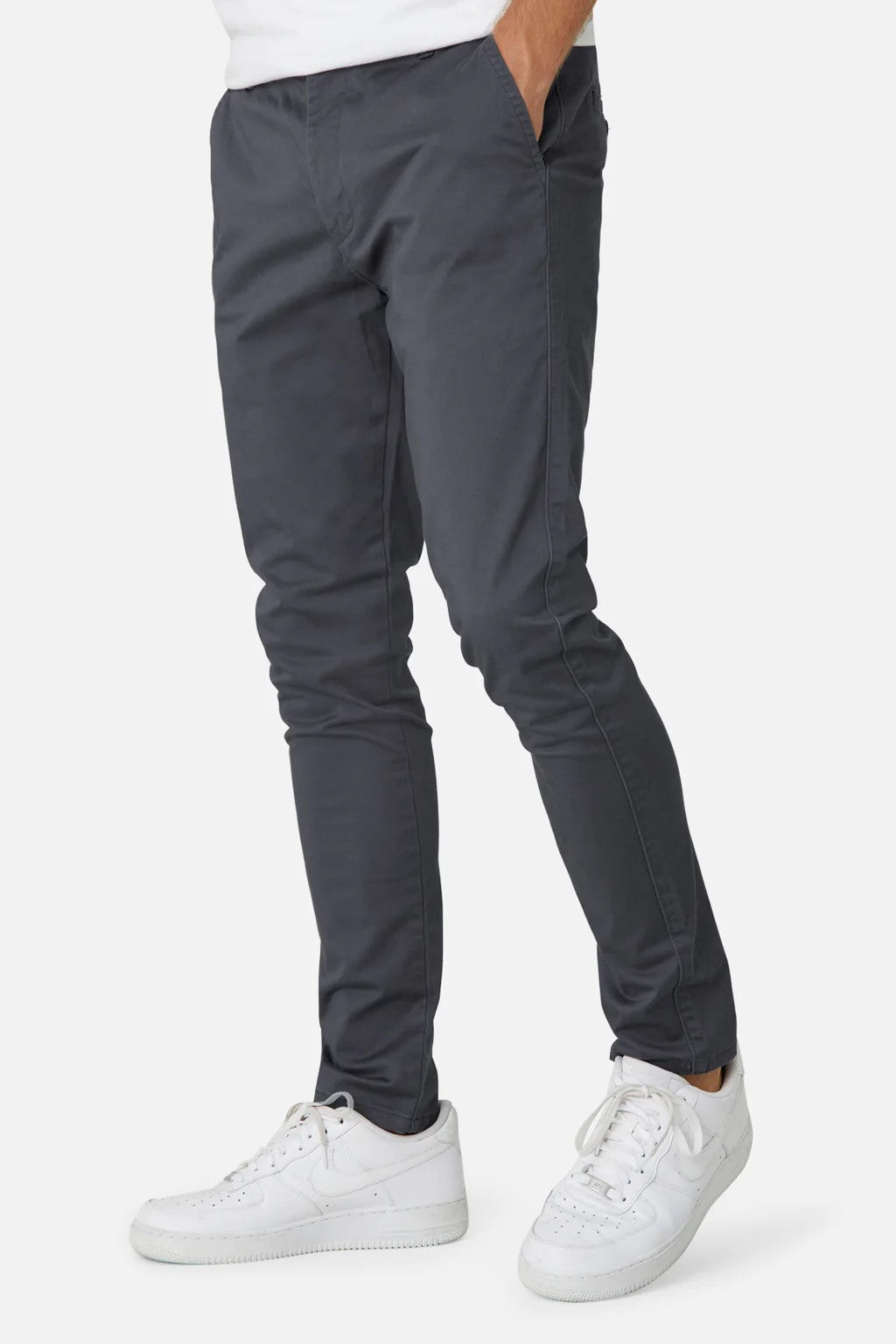 Industrie - The Cuba Chino Pant - Antique Navy | Caramel