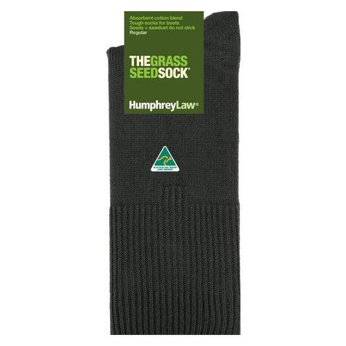 Humphrey Law - The Grass Seed Sock - Dark Grey