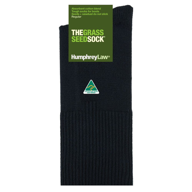 Humphrey Law - The grass seed sock - navy