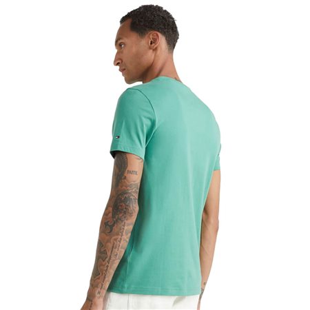 Tommy Logo Tee - Central Green