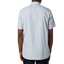 Slim Stripe Short Sleeve Shirt - Desert Sky & White