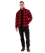 Traquair Station Wool Jacket - Red & Black Check