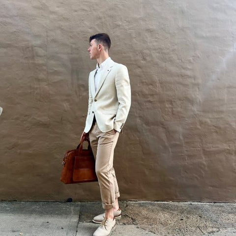Oran Leather Turku Bag - Brandy