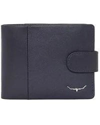 Wallet with Coin Pocket and Tab - Black