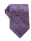 OTAA - Floral Tie - Navy with Pink Blossoms