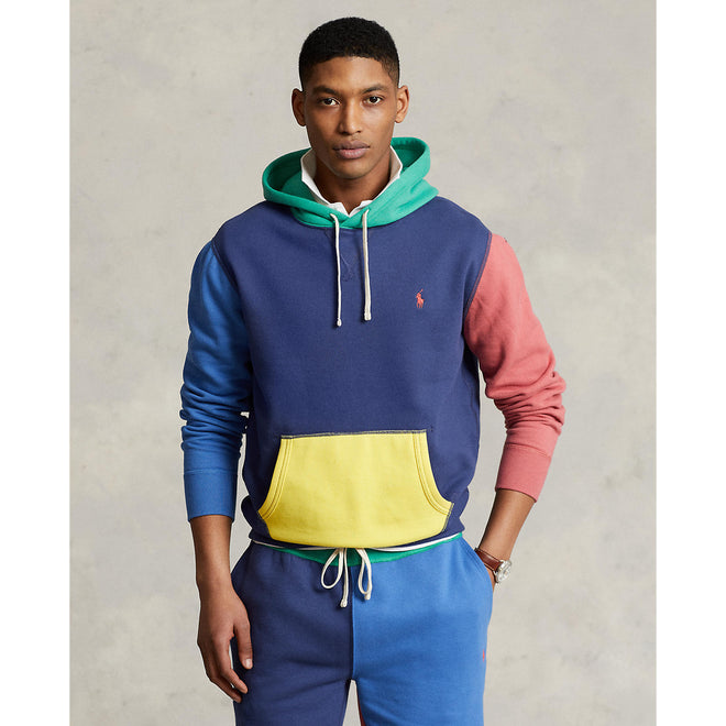 Ralph Lauren - Colour Blocked Fleece Hoodie - Multi