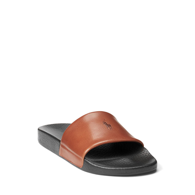 Ralph-Lauren-Dark-Brown-Snuff-Leather-Slide