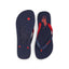 Ralph lauren - Bolt thongs flip flops sandals - navy and red
