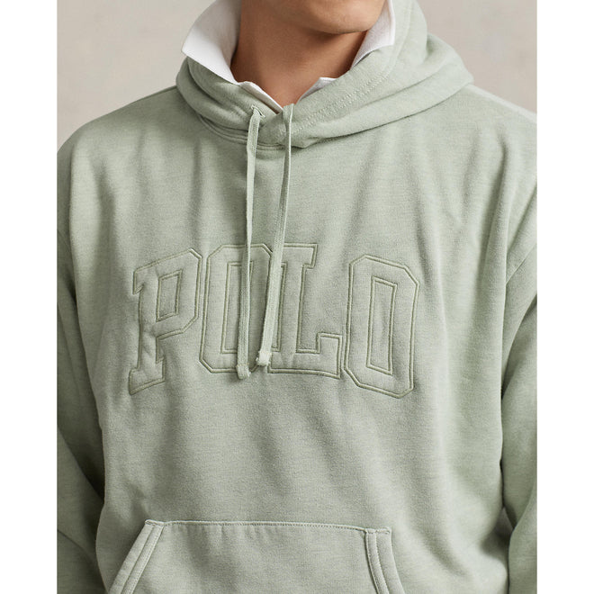 Ralph Lauren - Bit Fit Logo Over-Dyed Hoodie  - Green Heather