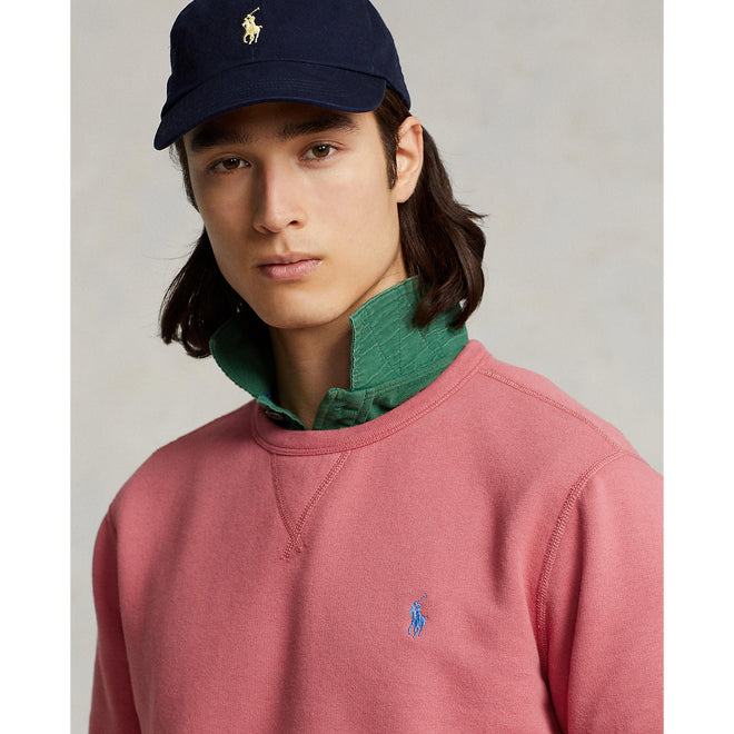 Polo-Ralph-Lauren -RL-Fleece-Sweatshirt-Berry
