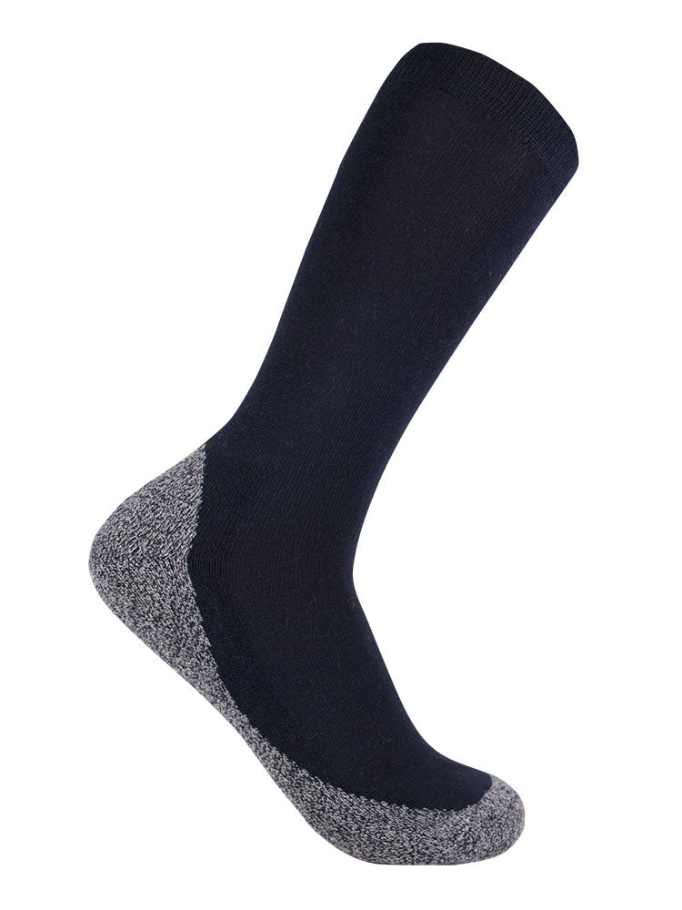 Bamboo 3G Charcoal Sock - Navy