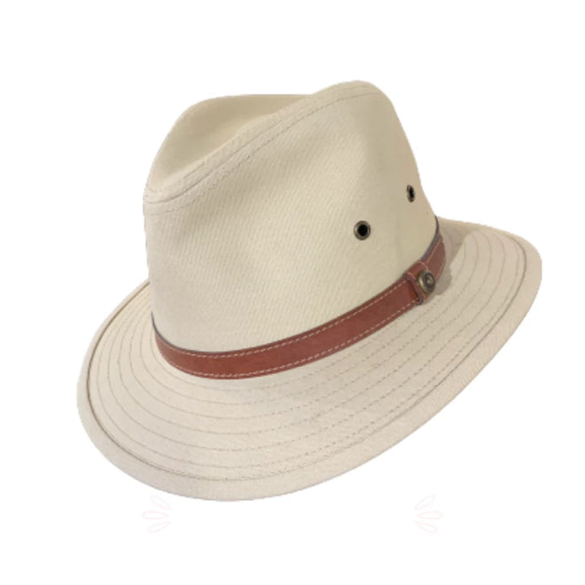 Avenel Hats - Canvas Hat - Natural
