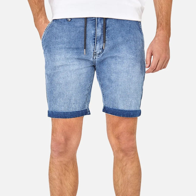 Industrie - The Denim Drifter Short - Vintage Blue