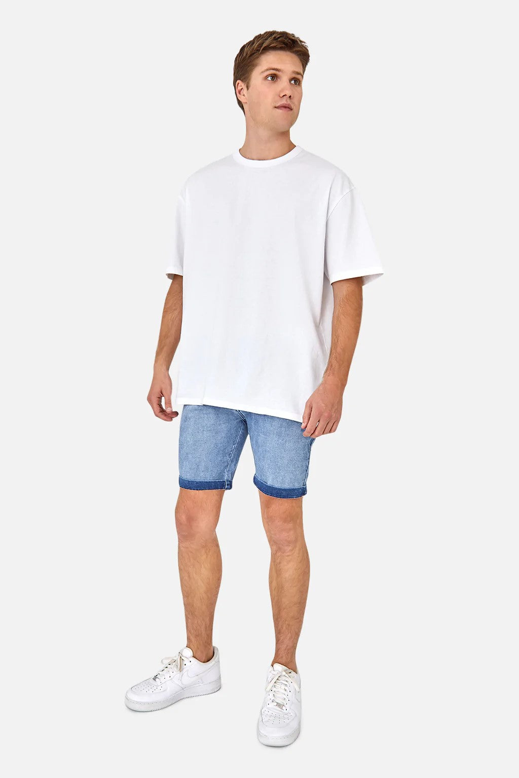 Industrie - The Drifter Denim Short - Vintage Blue