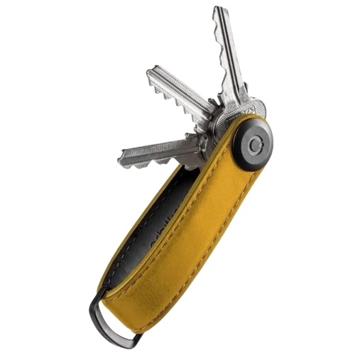 Orbit Key - Key organiser - leather - mustard