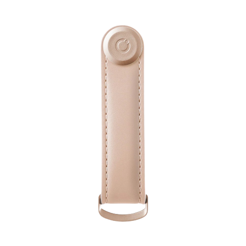 OrbitKey - Key Organiser - Leather - Blush with Blush Stiching
