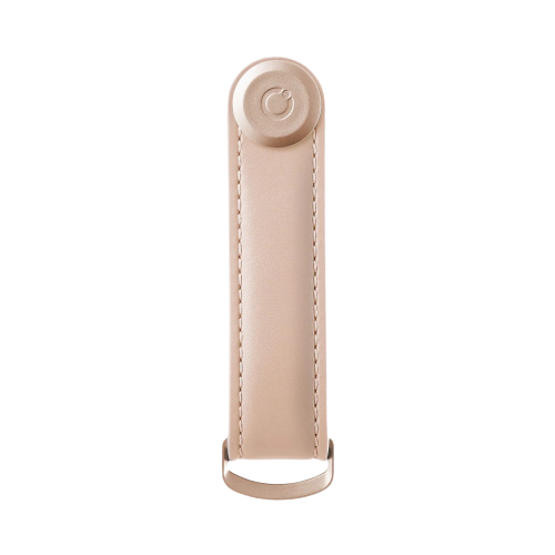 Key Organiser - Leather - Blush with Blush Stiching