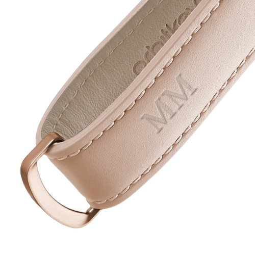 OrbitKey - Key Organiser - Leather - Blush with Blush Stiching