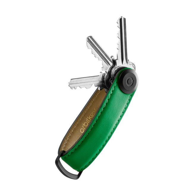 Orbit Key - key organiser - leather - Island Green