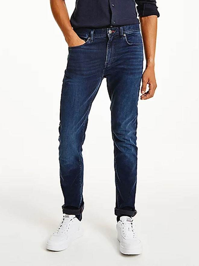 Slim Fit - Bleecker 2 Years Used Jean - Blue-Black