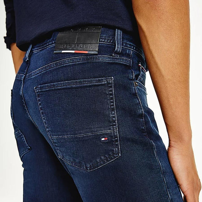 Tommy Hilfiger - Bleecker Slim Fit Jean - 2 years used - Blue-black, blueback