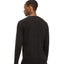 Cotton Silk Crew Neck Sweater - Black